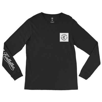 Original Circle Long Sleeve T--Black