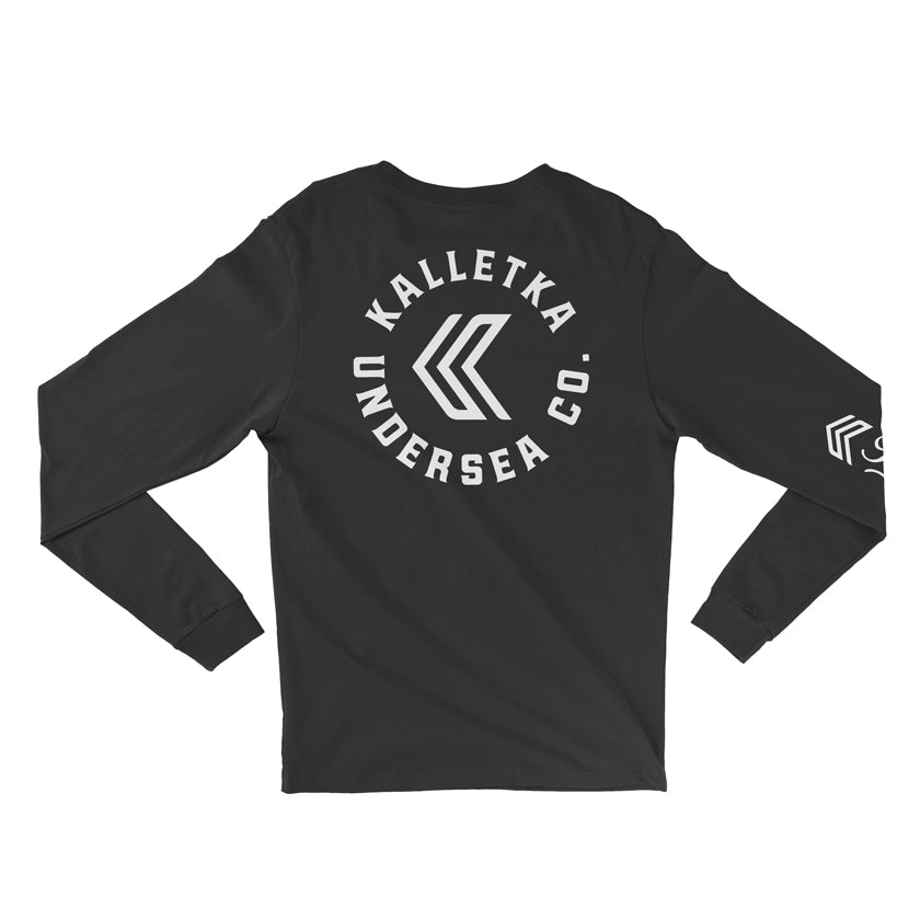 Original Circle Long Sleeve T--Black