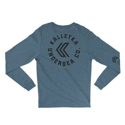 Original Circle Long Sleeve T--Navy Heather